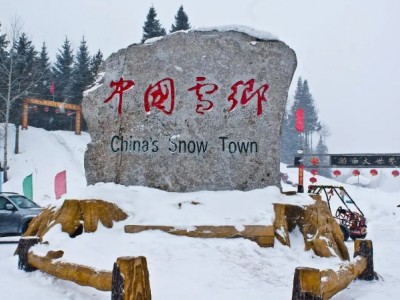 中国雪乡 (牡丹江) ：童话雪蘑菇王